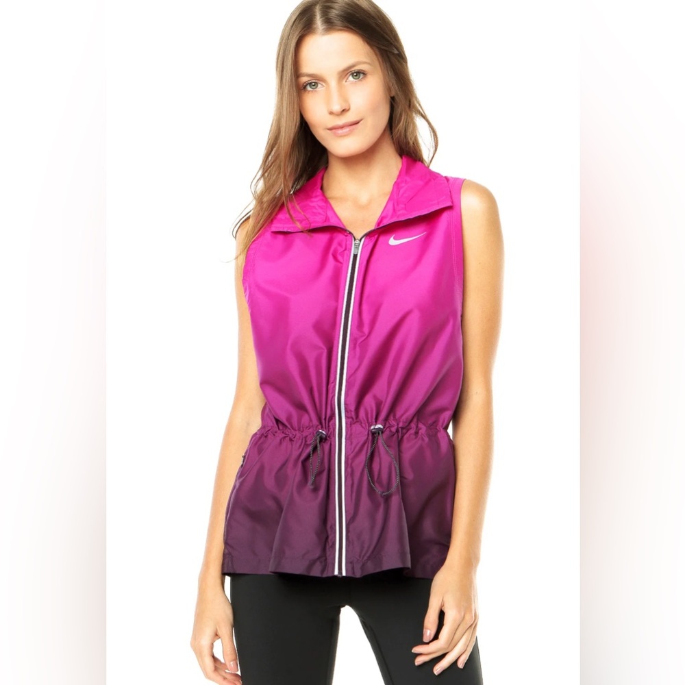 Nike Women's Dri-Fit Running Gradient Windbreaker Running Vest